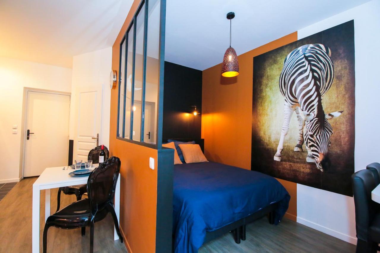 Le Zebre, T1 Hypercentre Chic Et Cosy, Wifi Par Sovalfi Daire Saint-Etienne  Dış mekan fotoğraf